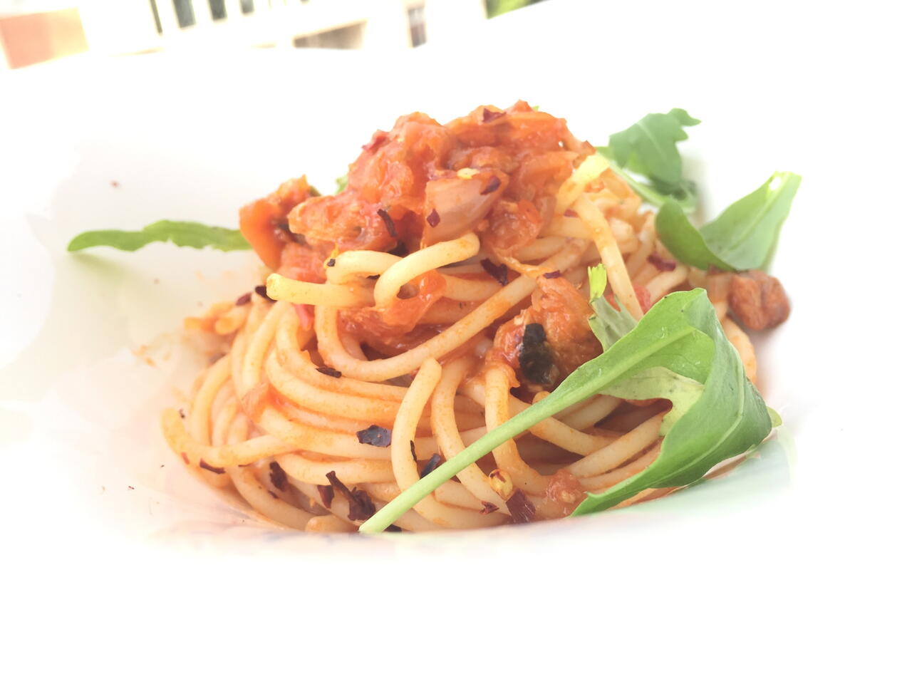 Recipe of Spaghetti with Herring and Sauerkraut in Tomato Sauce | Video by