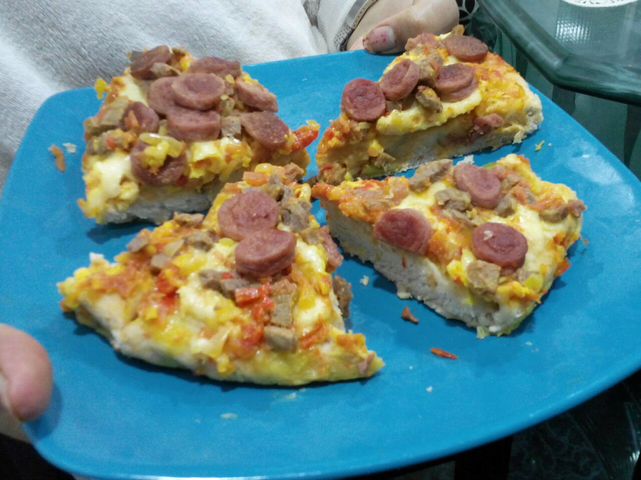 Receta de Deliciosa Pizza Casera en Paila | Video por Luisa | Craftlog