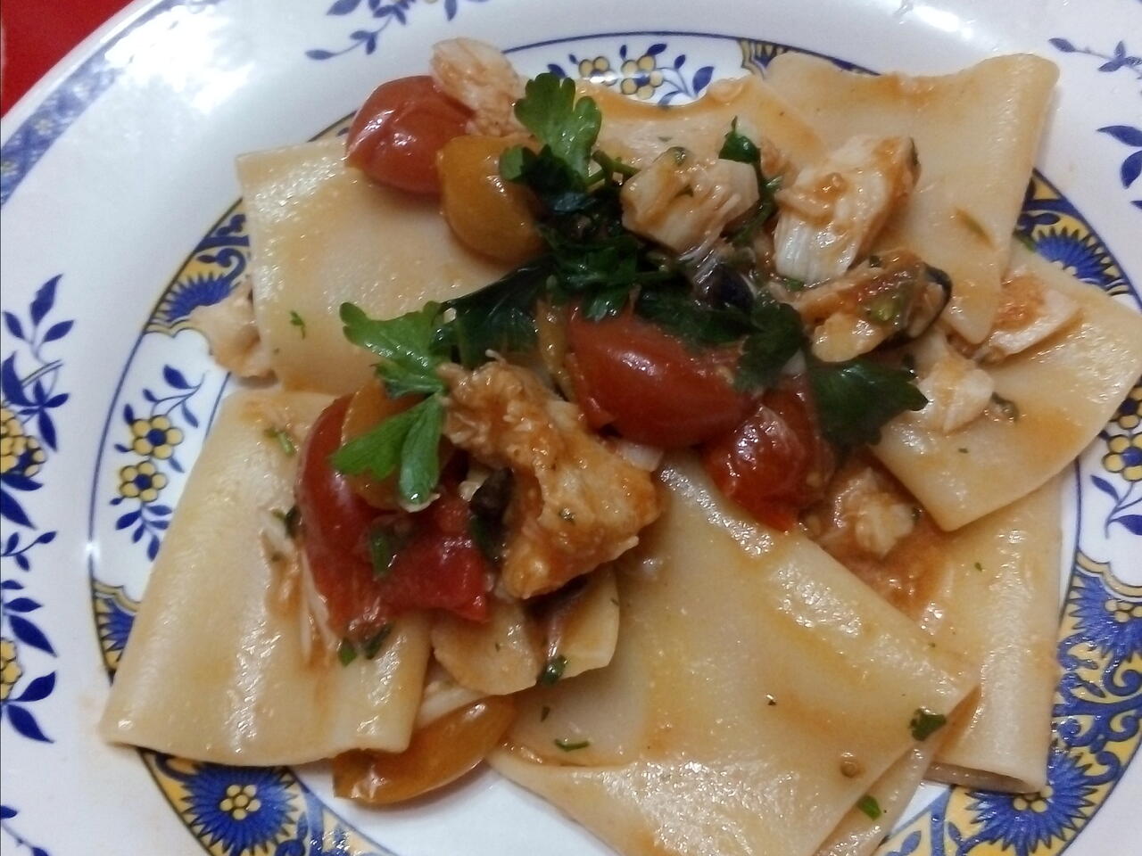 Ricetta Di Paccheri Al Baccala E Pomodorini Gialli Video Di Anna Craftl