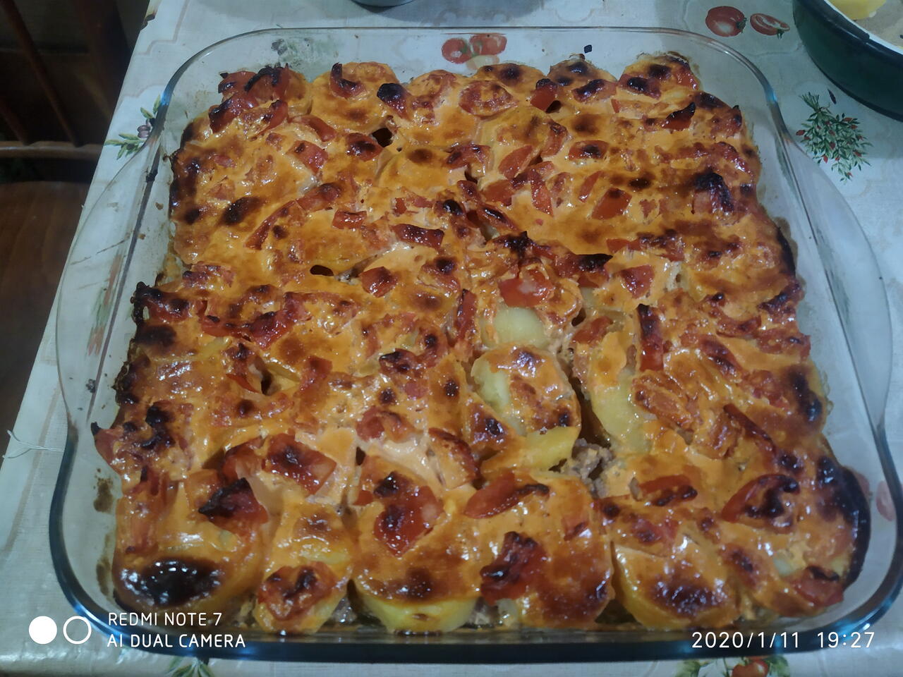 Картофельная запеканка с сыром в духовке — рецепт с фото пошагово