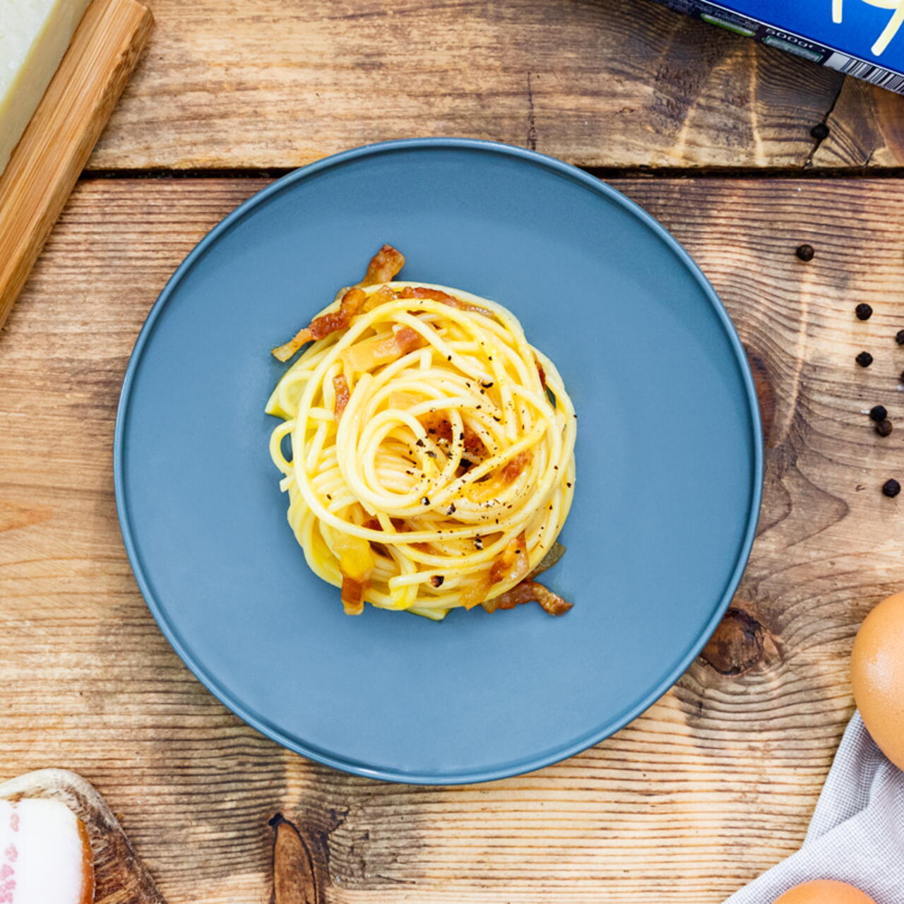 Spaghetti Alla Carbonara Recipe | Barilla's Video | Craftlog