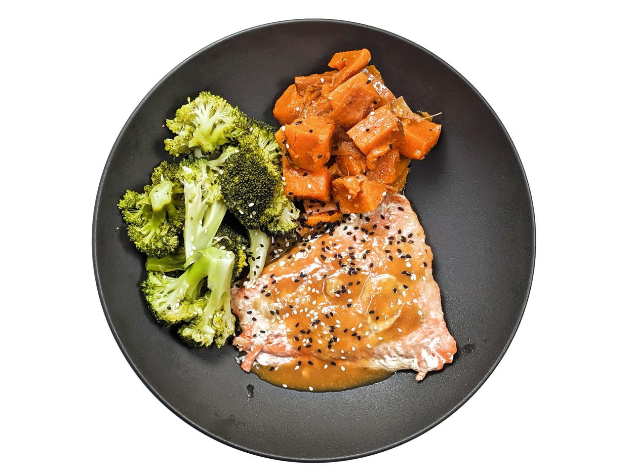 Instant Pot Miso Salmon Sweet Potato Broccoli Dinner Recipe