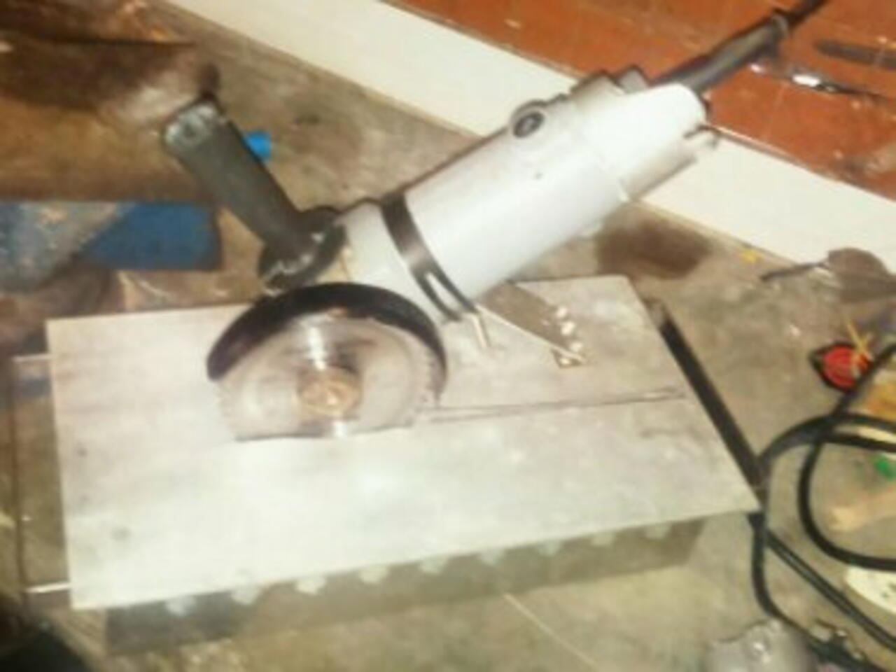 How to make Diy Angle Grinder Stand by Mon Craftlog