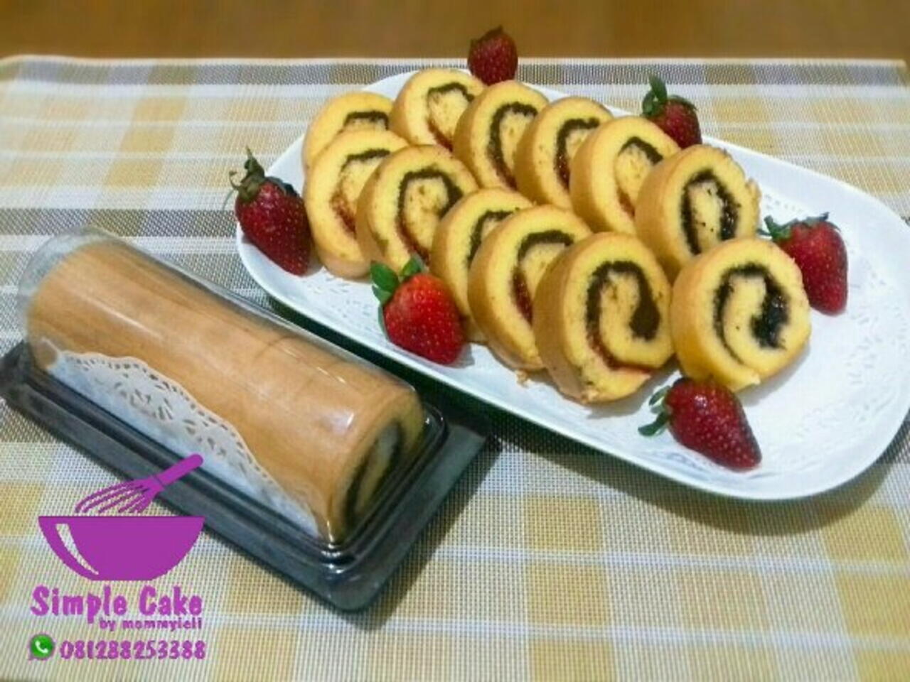 Resep Bolu Gulung Mini | Video oleh Leliana | Craftlog