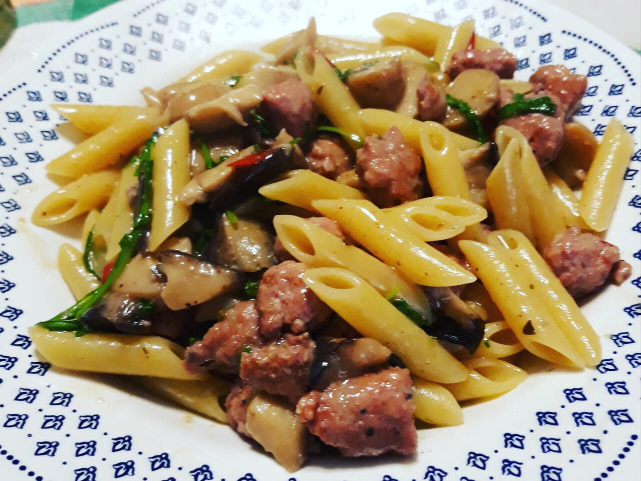 Ricetta Di Penne Salsiccia E Funghi Da Stefanizzi Craftlog