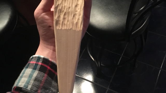 art on the wood you have.Then were you want the part for you heel like the curve area draw a line with a pencil then that will be your starting point to carve the use your draw knife to shape and round it. 